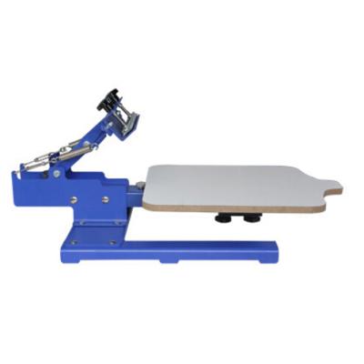 China Card Printer Single Color Screen Printing Material Frame Slope 30 Degree Press Machine for sale