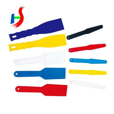 China High Quality Plastic Ink Roller Ink Cleaning Spatula for Screen Printing (4-16 inch) for sale