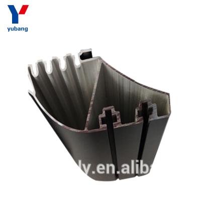 China Transport Tools Wood Grain Diversified 6063 Alloy Aluminum Profile Accessory for sale