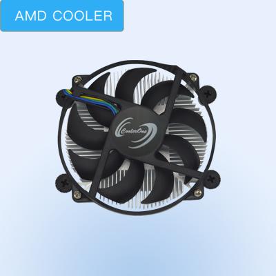 China Processor Main Computer CPU Heatsink Embed Mute Black Cooler CPU Heatsink Fan For AMD Processor for sale