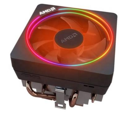 China CPU Appearance Prism RGB CPU Cooler For AMD Ryzen 9 3900X Ryzen 7 3800X 3700X 2700X for sale