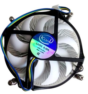 China CPU CPU Cooler for Intel 1U CPU with LGA1151/1150/1155/1156 for sale