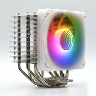 China High Performance 12V 120mm LED Power Anti ARGB Heatsink 6 Pin Air Heatpipe Cooler Fan CPU CPU Processor for sale