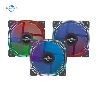 China RGB CPU Cooler GW400 Heatsink Desktop PC Mute Function 1150 Air Cooling 1151 Fan Copper Tube for sale