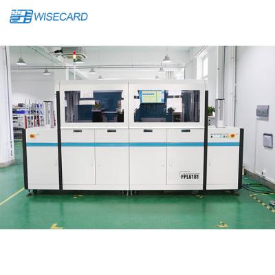 China Impressão do Inkjet do DOD da máquina da personalização do cartão de banco de Wisecard FPL6181H à venda