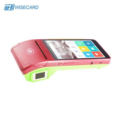 China 4G Android-POS-terminal, POS Machine met Vingerafdrukscanner Te koop