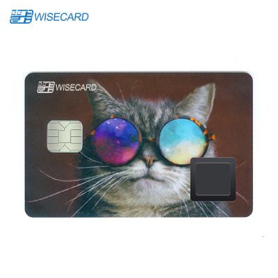 China Waterproof Biometric Smart Card , Business Biometric Chip Card for sale