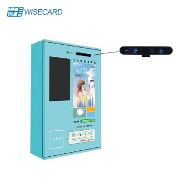 China Light Blue Mask Desktop Self Service Vending Kiosk for sale