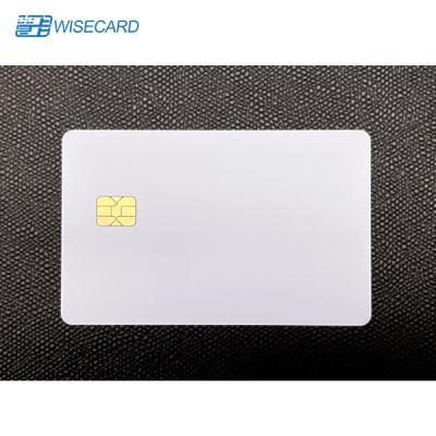 China PVC PET ABS Smart Card 4428 Chip Blank Contact IC Card CMYK Color for sale