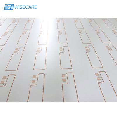 Κίνα Wisecard LF / HF / UHF Chip RFID Prelam Inlay για έξυπνη κάρτα EMV προς πώληση