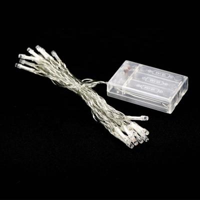 China Sting Lights 20 50 100 Halloween Holiday Battery Operated Led Fairy Lights for Christmas Tree Decorations for sale