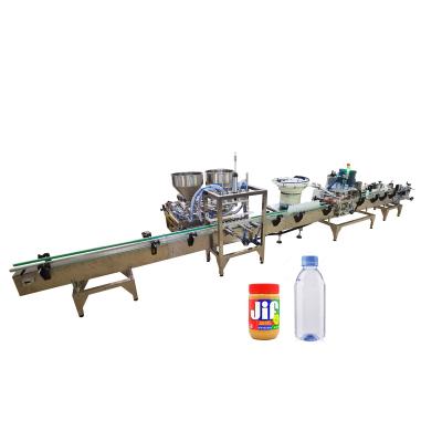 China Automatic Food Desktop Glass Bottle Machine Mango Juice Tomato Sauce Liquid Production Olive Oil Beverage Processing Filling Line for sale