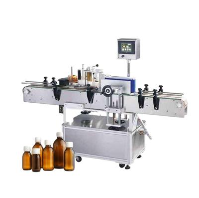 China Factory price custom automatic beverage medicine bottle round labeling machine for sale for sale