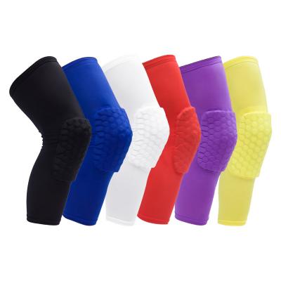 China 2022 New Arrival Breathable Compression Adjustable Elasticity Breathable Crush Resistant Knee Sleeves For Sport Safety Outdoors for sale