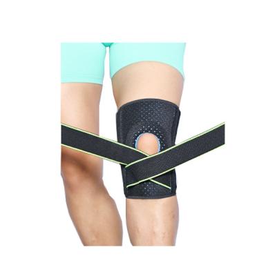 China Supply Wholesale Sport Pad 2022 Outdoor Sporting Goods Protective Knee Pad With Bandages For Women Men Use for sale