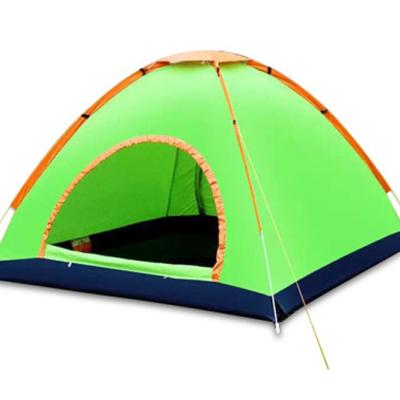 China 2022 Customs Logo Printing Automatic Beach Tent Portable Quickly Open Camping Tent For 3-4 People Outdoor Use for sale