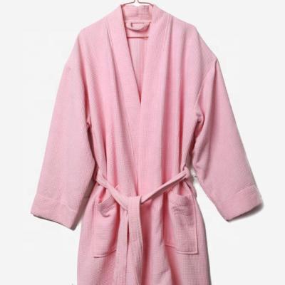 China QUICK DRY factory sale microfiber waffle bathrobe for sale