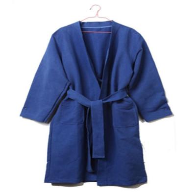 China New Breathable Warm Microfiber Suede Bathrobe 80% Polyester And 20% Polyamide for sale