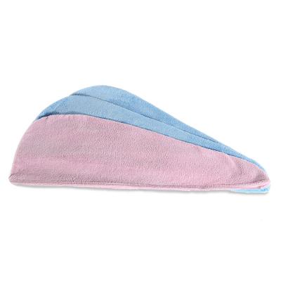 China QUICK DRY microfiber hair dryer turban (clipped, soft) for sale