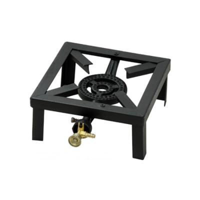 China Outdoor Brand New High Quality Simple Mode Cast Iron Gas Burner Stove Camping Cooker for sale