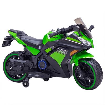 China Ride On From Toy Wholesale White Factory Wholesale Electric Baby Toy Directly With Music And Lighting Children Electric Motorcycle For Kid Toys for sale