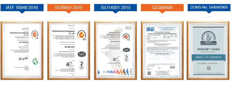 Verifizierter China-Lieferant - WCON ELECTRONICS ( GUANGDONG) CO., LTD
