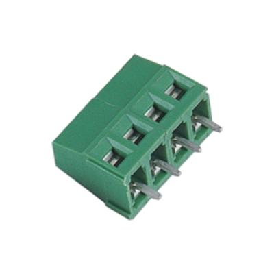 China Single Row Terminal Blocks , PA66 Horizontal Line Pluggable Screw  European terminal for sale