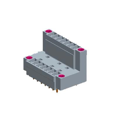 China WCON 3.81mm Pitch Male Terminal Block Connector PA66 Glass Fiber Green matte SN plated L=12.6/27.9 for sale