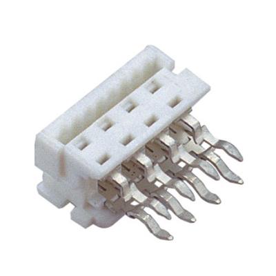 China WCON White Matte Sn Plated Pcb Connectors Wire To Board 1.27mm 12 Pin Pbt Rohs for sale