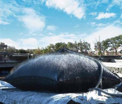 China Los PP partieron bolsos del geotextil o los tubos de desecación tejidos cinta del geotextil para el terraplén, dragando y desecación del barro en venta