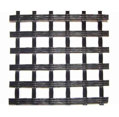 Chine 50kn/M-200kn/M Glass Fiber Geogrid ont modifié le bitume enduit pour paver le renfort à vendre