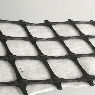 Chine Géotextile biaxiale en plastique de composé de poinçon d'aiguille de pp Geogrid à vendre