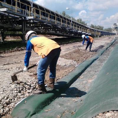 Chine tissu imbibé concret de protection de pente de doublure de fossé de 5mm à vendre