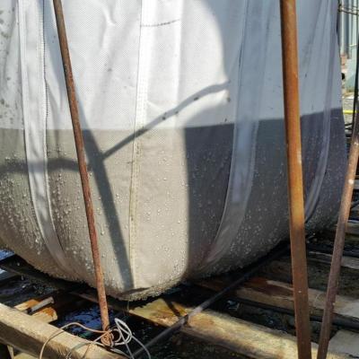 China GT200 hoge geweven geotextile die van het stroomtarief pp Monofilament geobag met open voor waterzuiveringsinstallatie ontwateren Te koop