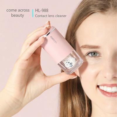 China Small and exquisite new design USB rechargeable high quality automatic contact lens cleaner electric ultrasonic contact lens cleaner en venta