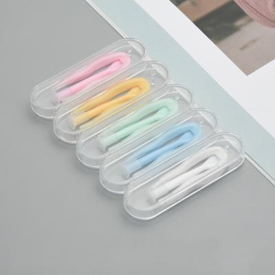 China Easy Carrying Wholesale High Quality Accessories Colorful Contact Lenses Case Box Stick and Tweezers Wearing Kits for Contact Lens Case zu verkaufen