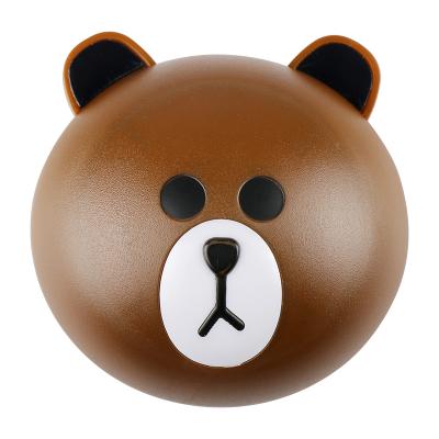 Κίνα Cute Cartoon Custom Color Easy Carry Plastic Contact Lenses Join Boxes Round Cute Bear Shape Portable Contact Lenses Cases προς πώληση