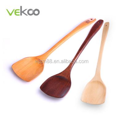 China Sustainable Hot Selling Bamboo Wooden Spatulas, Baking And Kitchen Tools Wholesale for sale