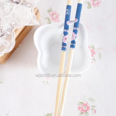 China Sustainable Japanese chopsticks / fashion design chopsticks with color film for sale