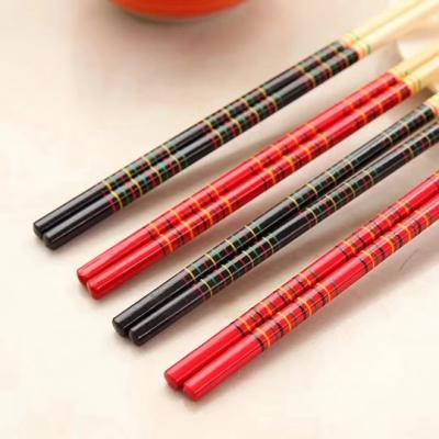 China Viable Cover Logo Bamboo Chopsticks for sale