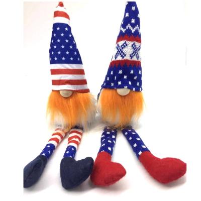 China Polyester President's Independence Day Election Decorations Patriotic Plush Gnome Doll for Veterans Day/Memorial Day/4th of July Gift for sale