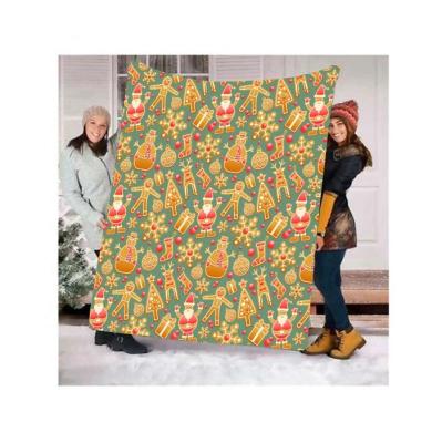 China Custom Hot Sale Digital Printed Blanket Flanner Blanket Bernat Blanket Big Big for sale