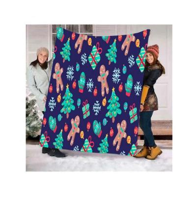 China Wholesale Warm Flannel Throw Blanket Printed Flannel Blanket Wool Blanket Large For Family for sale