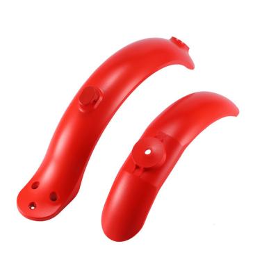 China 100% Brand New Front And Rear Mudguard Fender Red For Xiaomi M365 M365RPO Electric Scooter Repalcment Accessories for sale