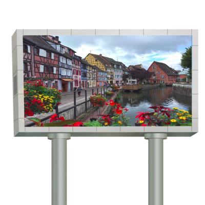 China Fixed outdoor install advertising high quality cost price MBI5124 P10 outdoor led screen display for sale