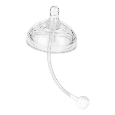 China BPA BFA Free Super Wide Neck 70mm Silicone Baby Nipple Suitable For Como Tomo Bottle With Straw for sale