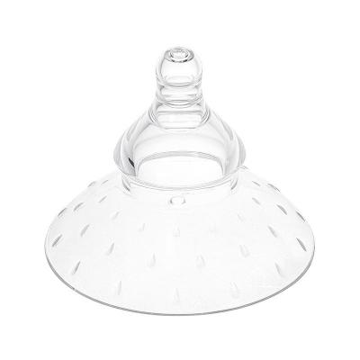 China Nippele Wholesale 100% Cover Food Grade Silicone Nipple Shield Breast Nipple Shield With Plastic Box for sale