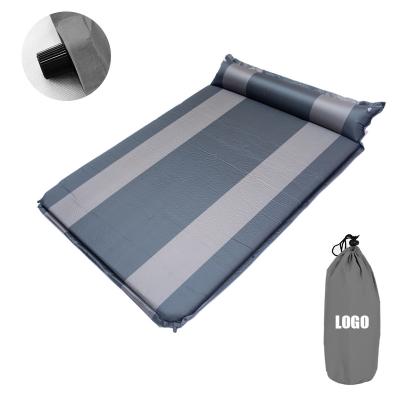 China Moisture-Proof & Waterproof & Tear Proof Double Floor Sleeping Mattress Camping Air Mattress Tent Mattress Automatic Inflatable Mattress for sale