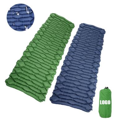 China Portable Inflatable Inflatable Camping Ultralight Inflatable Moistureproof And Waterproof And Tear Proof Sleeping Air Mattress Pad for sale