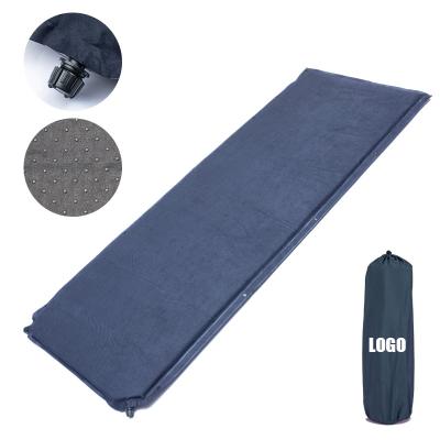 China Moisture proof and waterproof and tear proof inflating foam mat camping air self inflate outdoor ultralight inflatable air dsleeping protection for sale